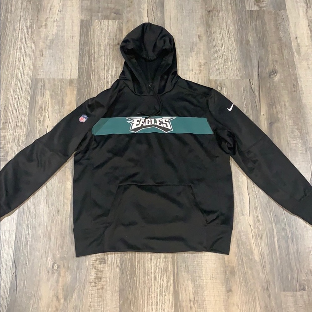 NIKE NFL PHILADELPHIA EAGLES HOODIE SIZE LARGE